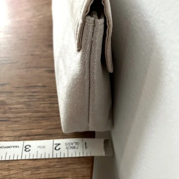 ☄️Cleanrance☄️ New Bvlgari Parfums Satin & Faux Suede Blush Pink Cosmetic Pouch - Picture 10 of 12